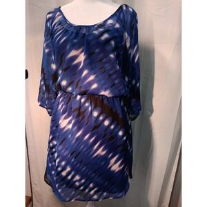 Vintage Express Y2k Boho 90s Cami Sheer Overlay Mini Dress Nwt Small Petite‎